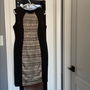 Beautiful Black and Gold Dress!